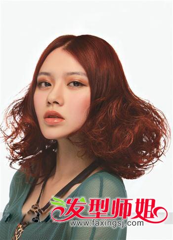 挑战视觉神经 沙宣烫发图片