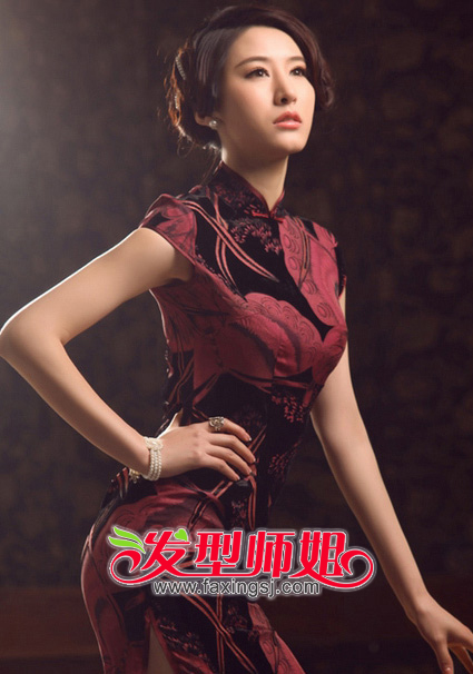 回归优雅 女生复古盘发精选