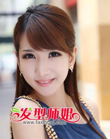 长发女生靓丽发型 气质公主头设计