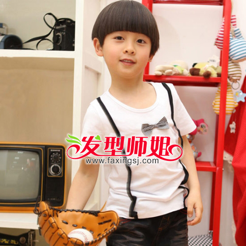 帅气小男生精品发型推荐