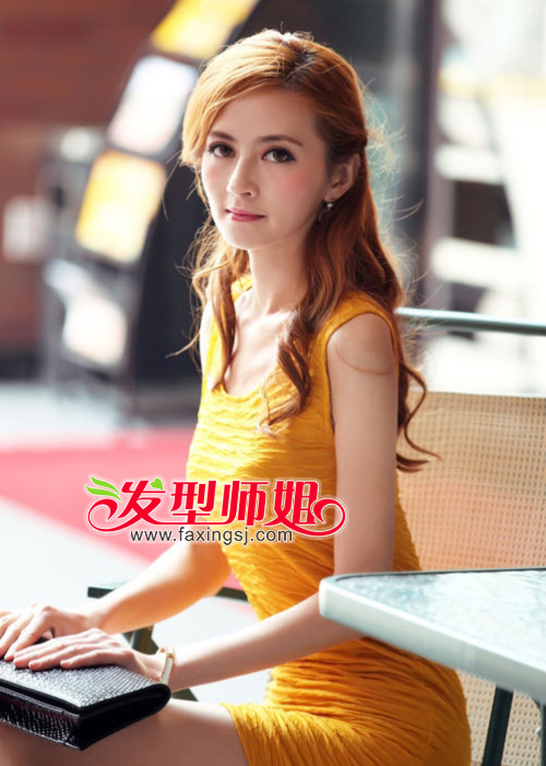 浓郁气质长发公主头发型盘点