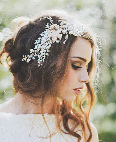 准新娘唯美发型 仙气十足的浪漫气质