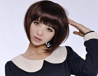 倒三角型瘦脸最适合的短发发型 适合瘦脸的发型