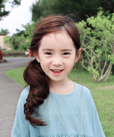 儿童发型设计图片   小孩子发型   小女孩发型   11岁女孩适合梳