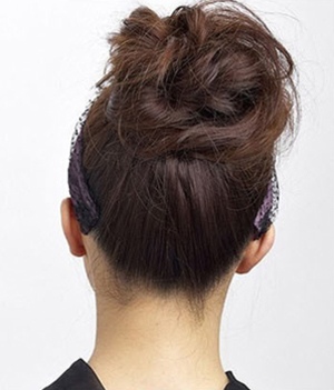 有什么适合11岁儿童扎的花苞头发型 简单清爽花苞头盘发图解