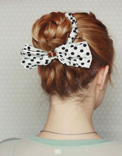 2015最新花苞头扎法和图解 怎样扎花苞头好看