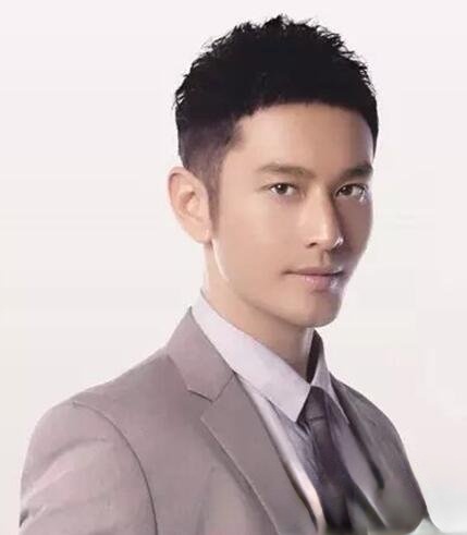 黄晓明时尚发型 打造酷炫潮男范