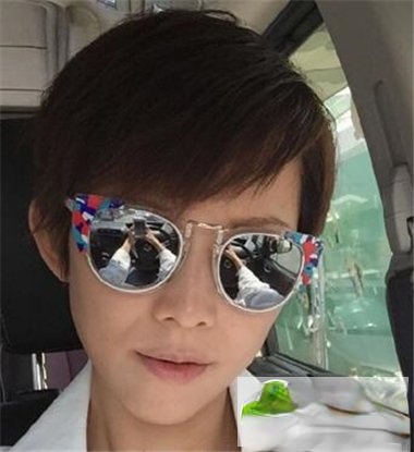 蔡少芬帅气短发完美爆棚 短发控的女生快点学起来