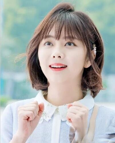 谭松韵短发叫什么 瘦脸短发打造元气少女