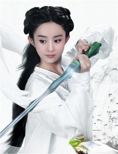 古装少女赵丽颖 处处灵气逼人哦