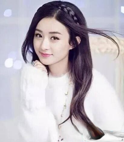 赵丽颖时尚长发发型 倾力打造温柔淑女范
