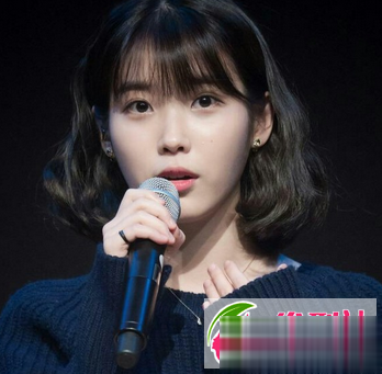 IU李智恩发型图片 红色够嘻哈运动