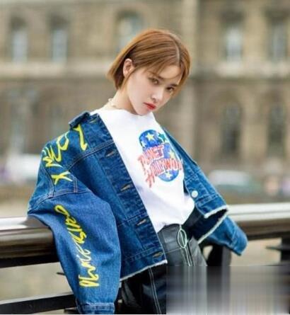 阚清子短发发型叫什么 清新减龄美出新高度